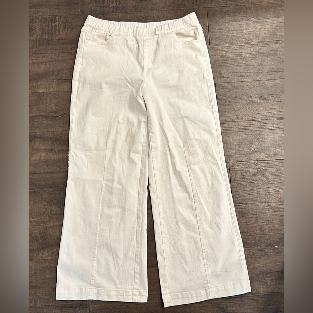 Great white wide leg jeans